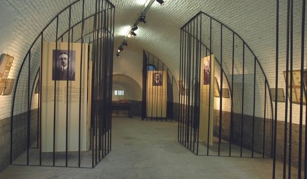 Museum space of Fort Huy. 