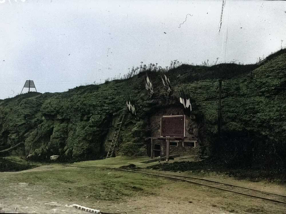 Een zicht op Fort Douaumont.