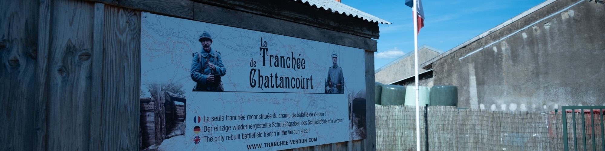 Entrée des tranchée de Chattancourt.