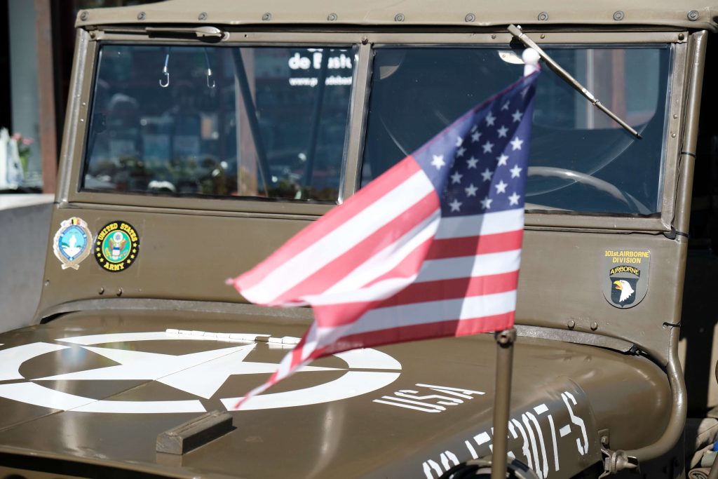 Tour en Jeep à Bastogne.