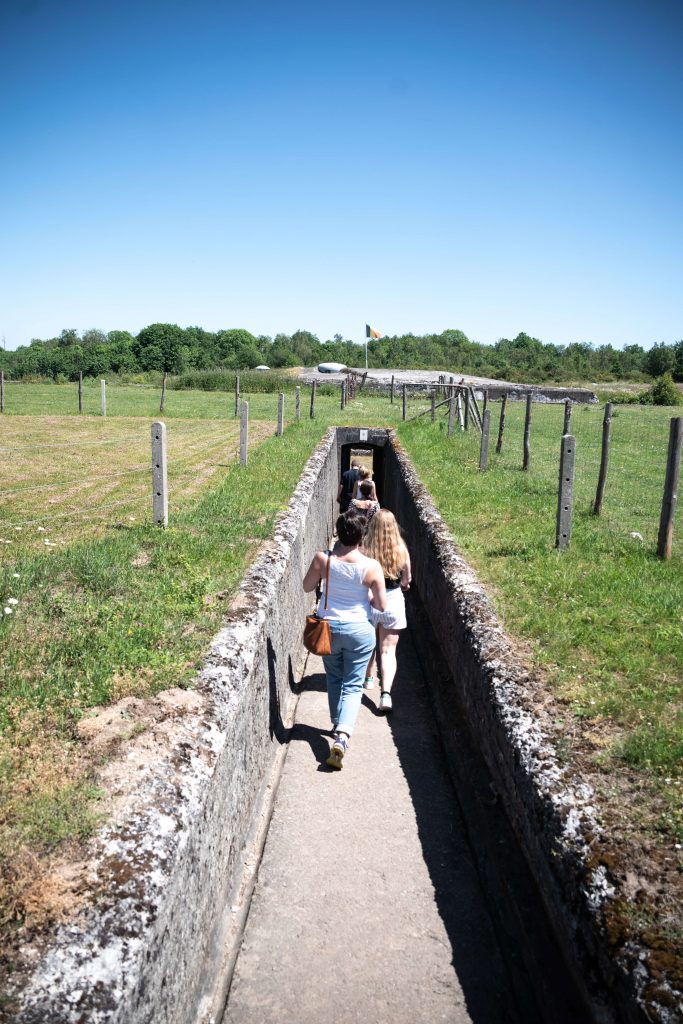 L'entrée du fort de Tancrémont.