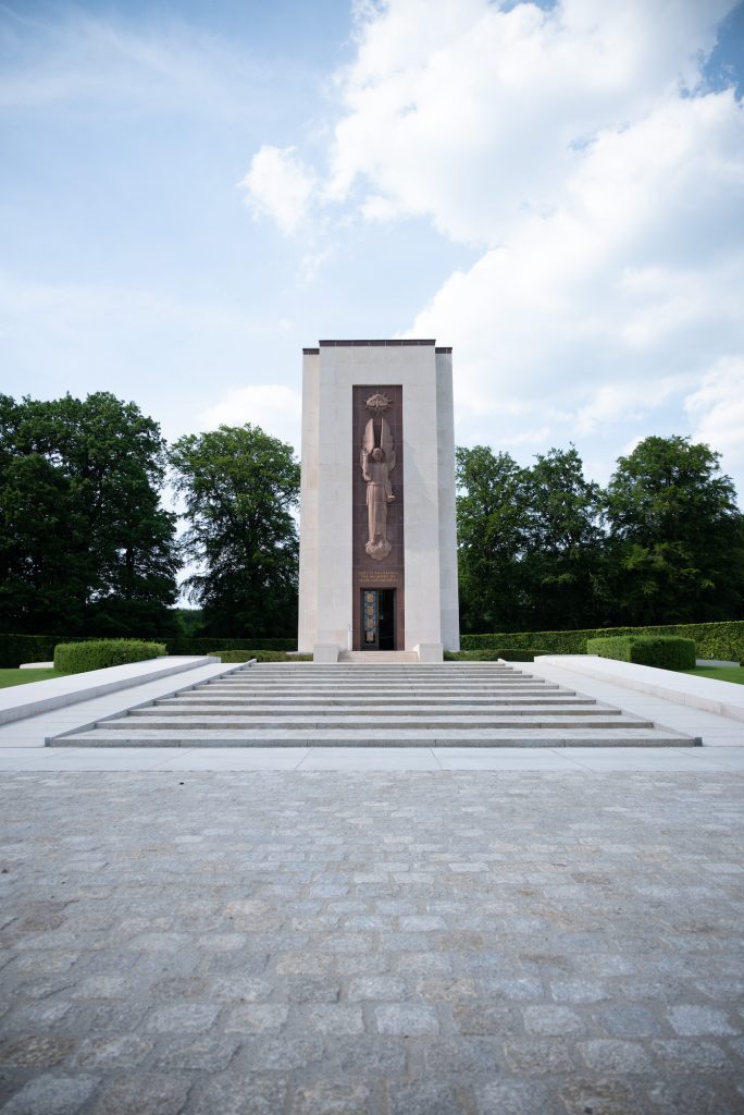 Kapel van het Luxembourg American Cemetery and Memorial.