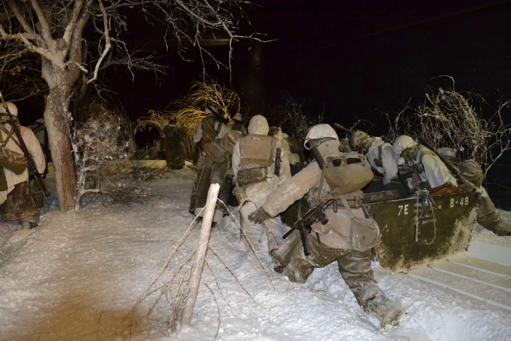 Reconstitution au Musée National d'Histoire Militaire.