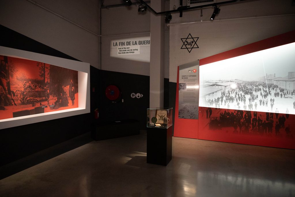 Installatie in het Museum van Bastogne.