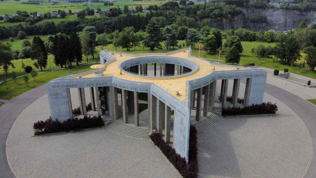 View on the Mardasson Memorial