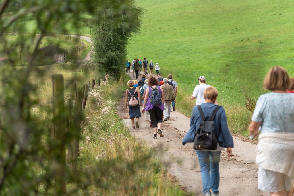 Bezoek aan de Wandelroute van de Smokkelaars.