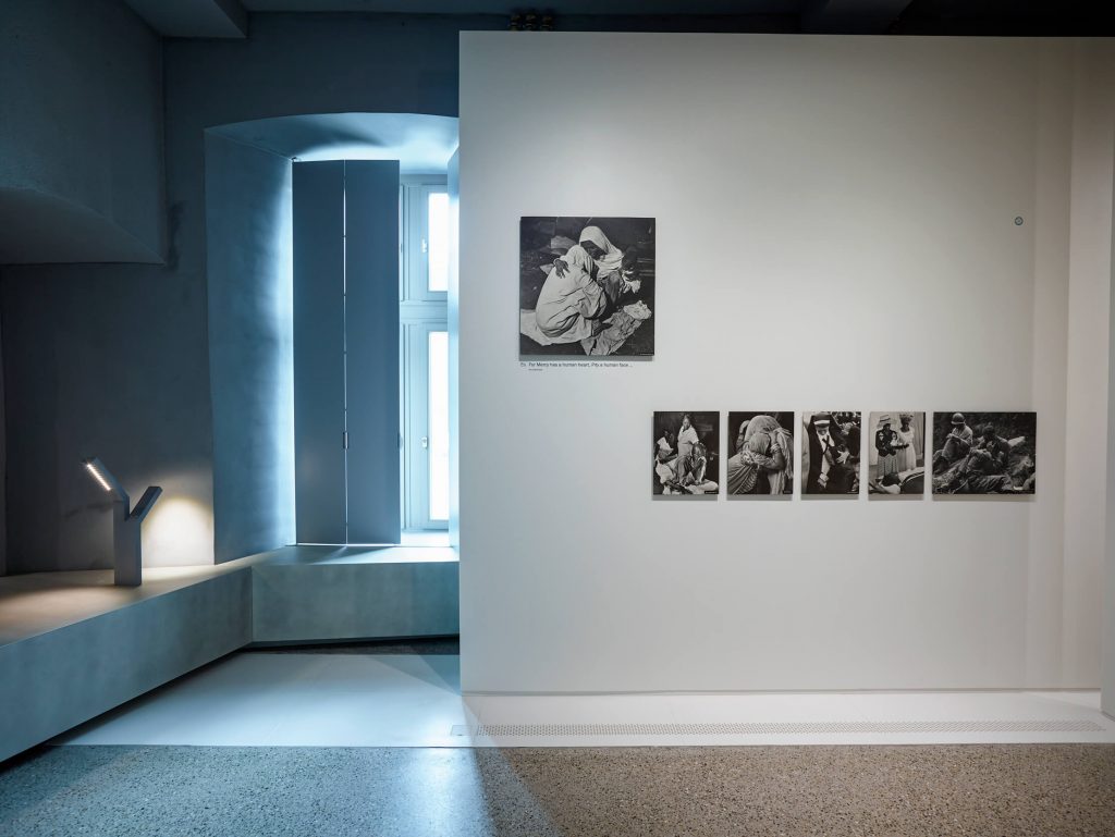 The photo collection of the "Family of Man" exhibition.