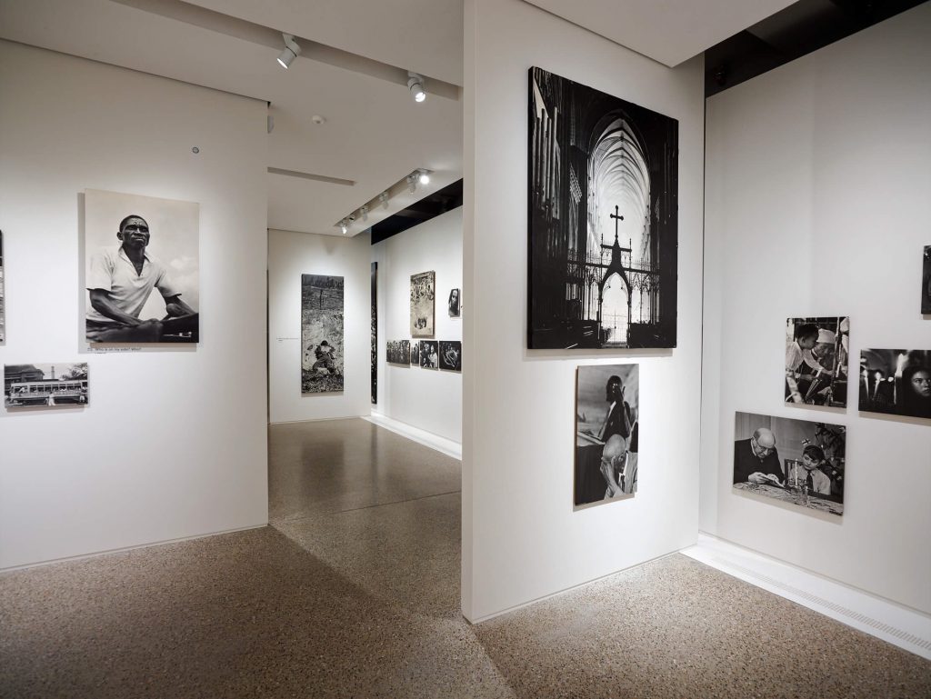 500 photographs taken at the exhibition "The Family of Man"