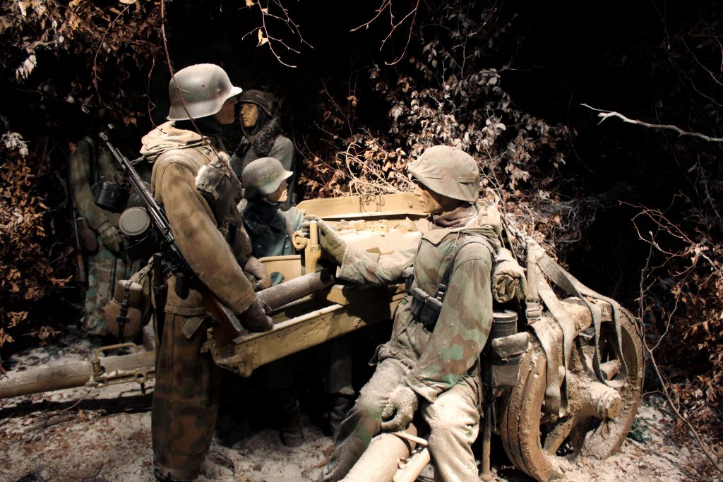 Diorama in het Nationaal Museum voor Militaire Geschiedenis.