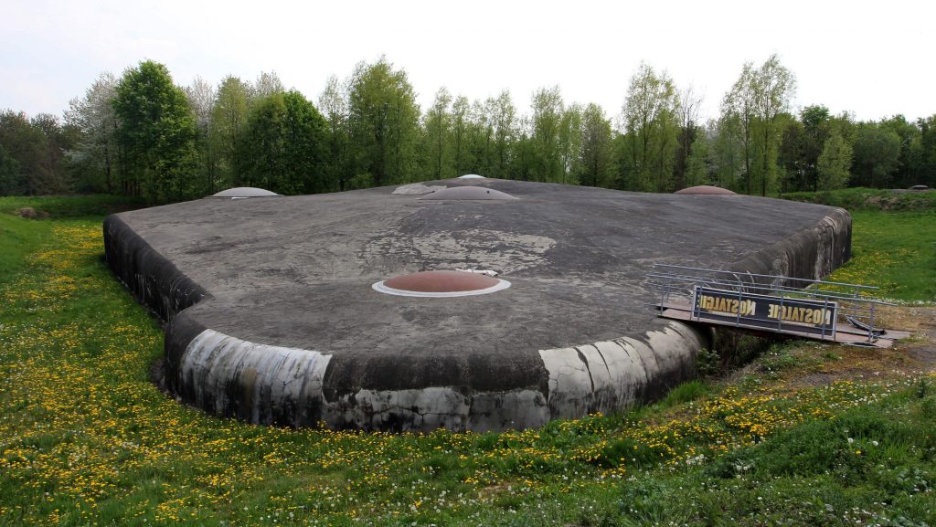 One of the domes of Fort Lantin.