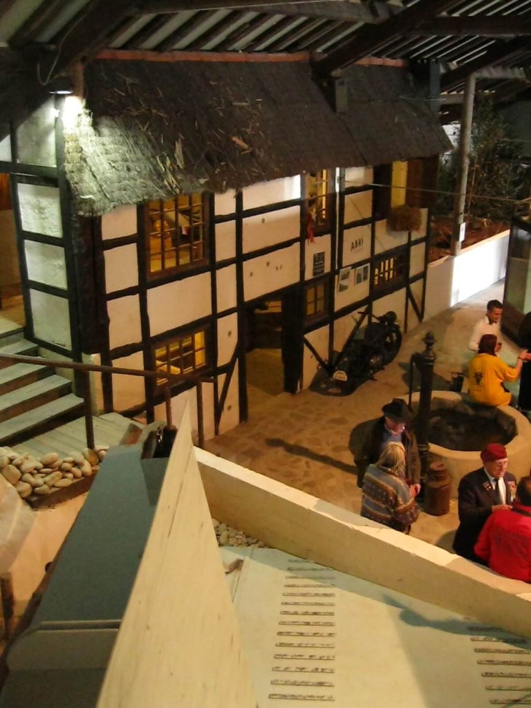 Interior of the museum