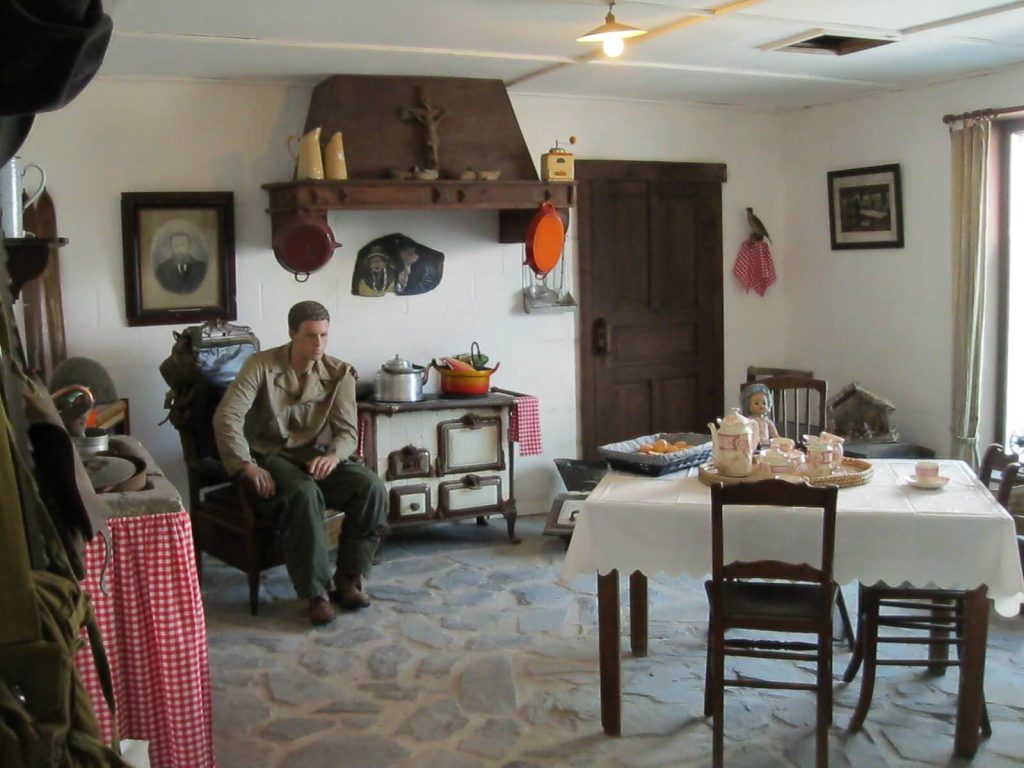 Reconstitution au musée.