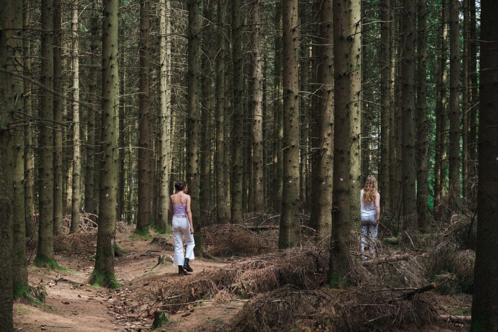 Wandeling in het Bois Jacques.