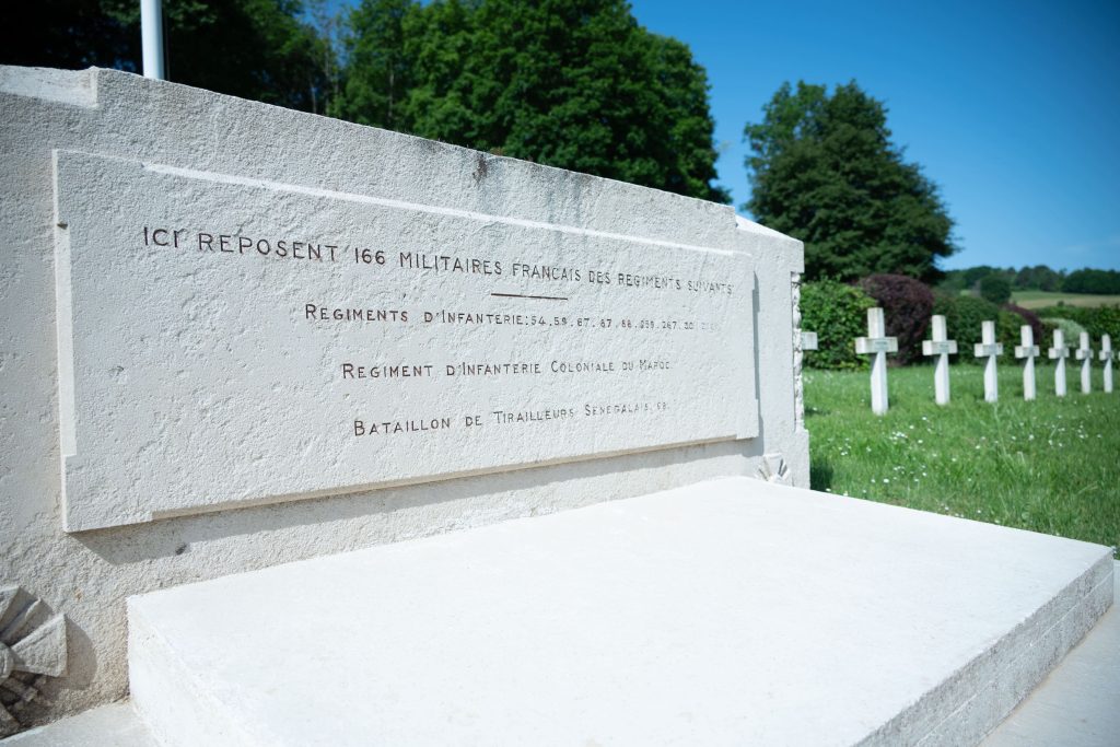 Gedenktafel, Crêtes des Eparges.