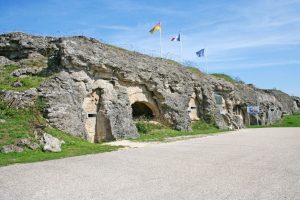 Außeneingang zum Fort Douaumont.