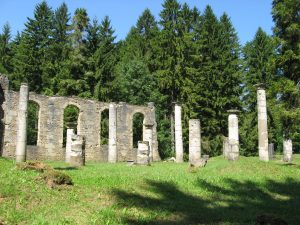 Ruines de villages détruits