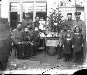 Noël 1914 à Marche-en-Famenne.Coll. Famenne et Art Museum-Photos Léon Peret (1874-1944).