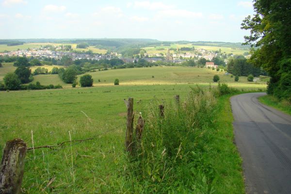 Panorama du champs de bataille d